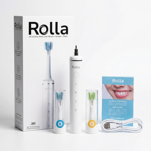 Dubbele Rotatie Tandborstelkoppen (x3) – Optimale Reiniging 