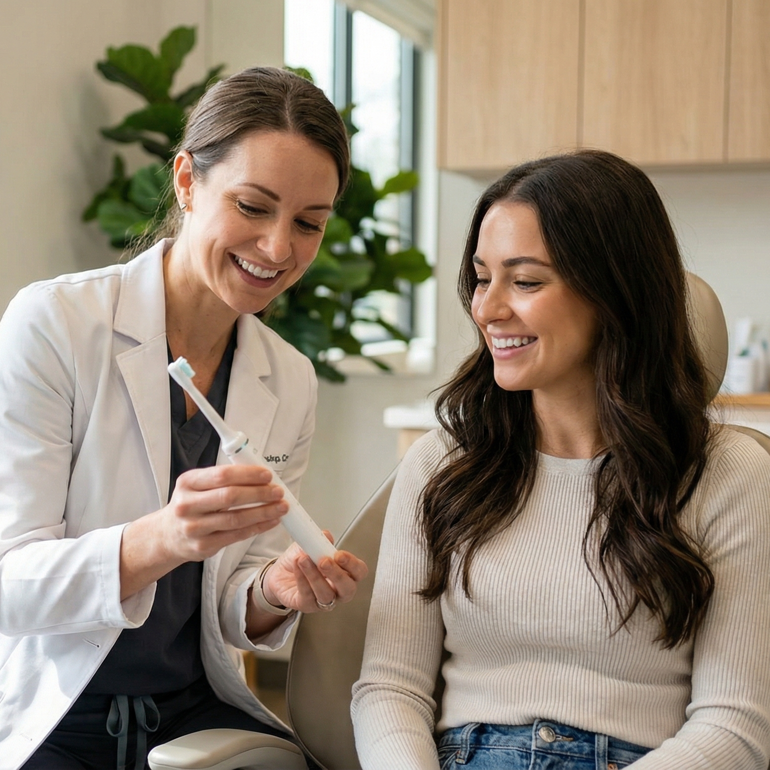 Den bevægelse, som tandlæger anbefaler.